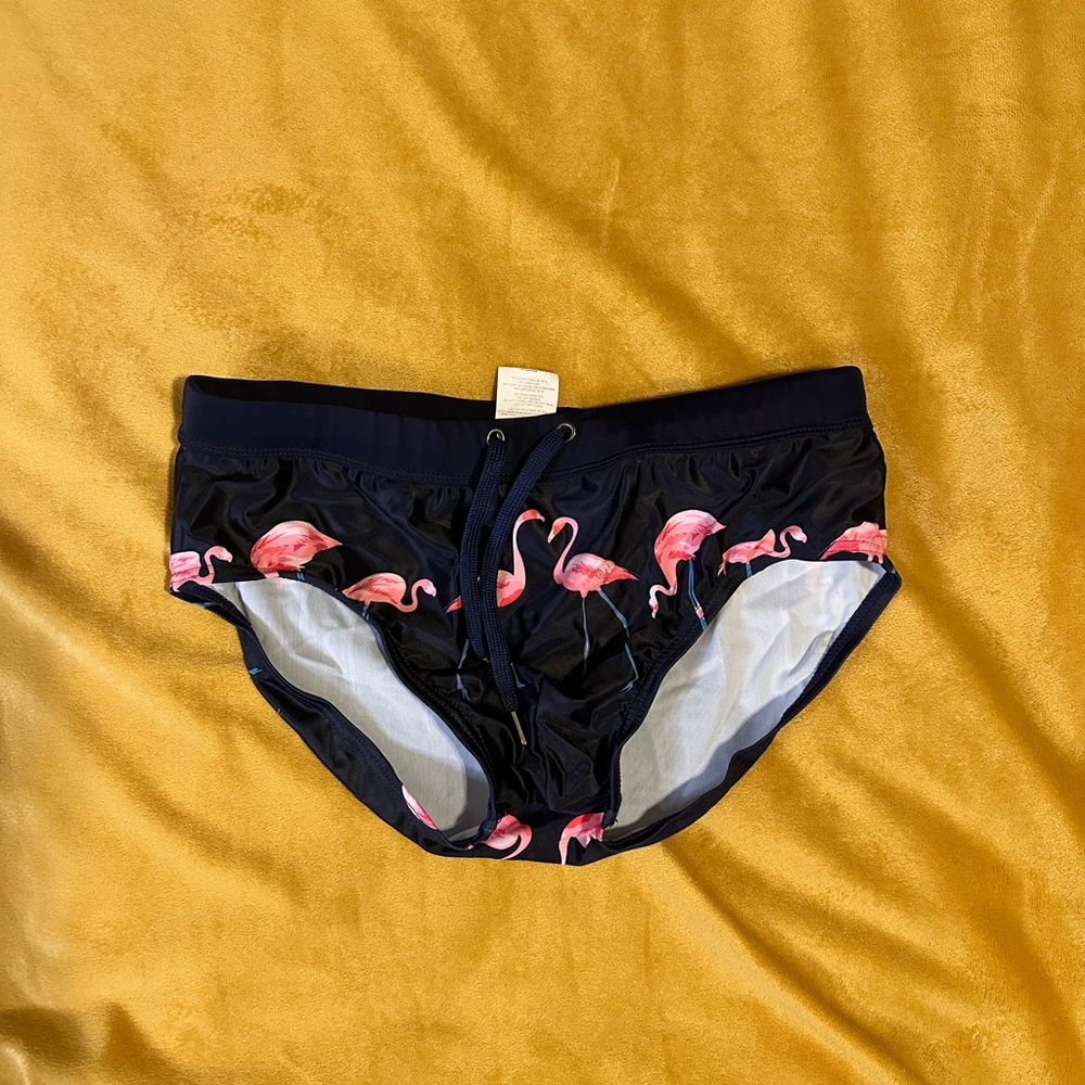 Flamingo swim briefs